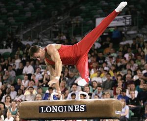 Ioan Silviu Suciu - University gold at pommel horse, Beijing 2001