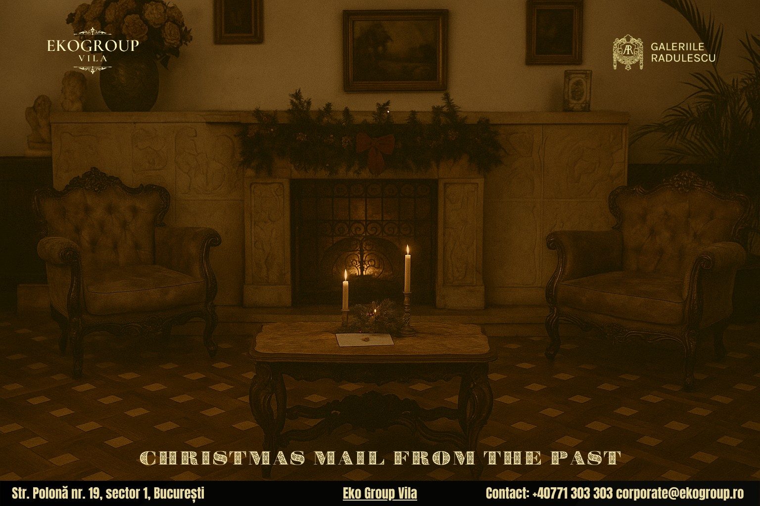 Scrisoare de Crăciun în epoca interbelică: evocarea sărbătorilor anilor ’30 la Eko Group Vila 4 Scrisoare de Crăciun în epoca interbelică: evocarea sărbătorilor anilor ’30 la Eko Group Vila